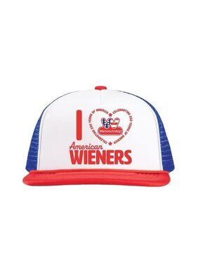 Wienerschnitzel Hat I Love American Wieners 250th Anniversary Cap Trucker